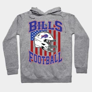 Retro Bills Football Hoodie